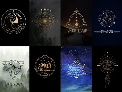 Sacred Geometry 3d animation branding creative design graphic design illustration logo logo design sacred geometry ui vector