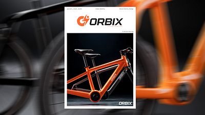 ORBIX automobile brandidentity branding design ev graphic design logo logodesign packagingdesign vector