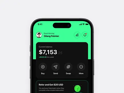 Trezorix - Non-Custodial Crypto Wallet Mobile App 3d app branding crypto crypto app crypto wallet design exchange figma graphic design green illustration invest logo mobile app ui uidesign uiux wallet website