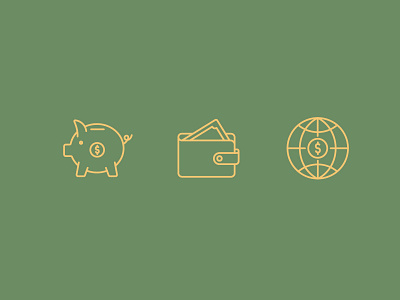 Money & Finance Icons – Piggy Bank, Wallet, Global Currency app budget tool economy design editable stroke finance icons financial ui flat global currency icon design icon set iconography icons illustration line minimalist icons money icons piggy bank savings app ui wallet icon
