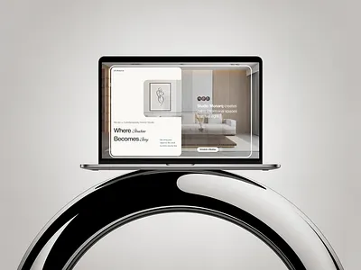 Studio Monarq || Interior Studio Website architecture design graphic design interior landing page minimal popular shot ui uidesign web website