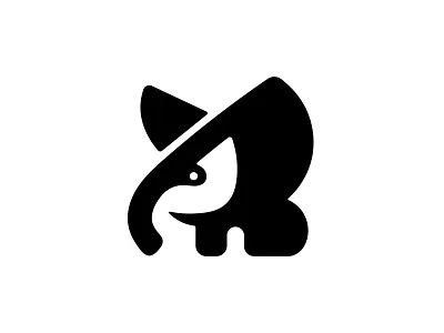 Abstract Elephant Logo abstract elephant abstract elephant logo elephant elephant logo logo logo design logo designer logos