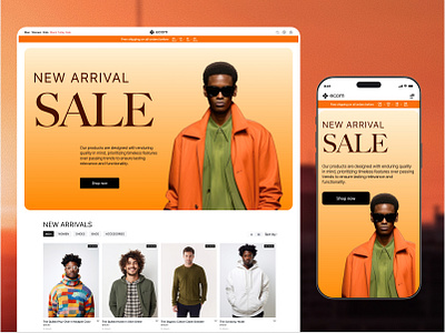 E-commerce website exploration design product service startup ui ux web website