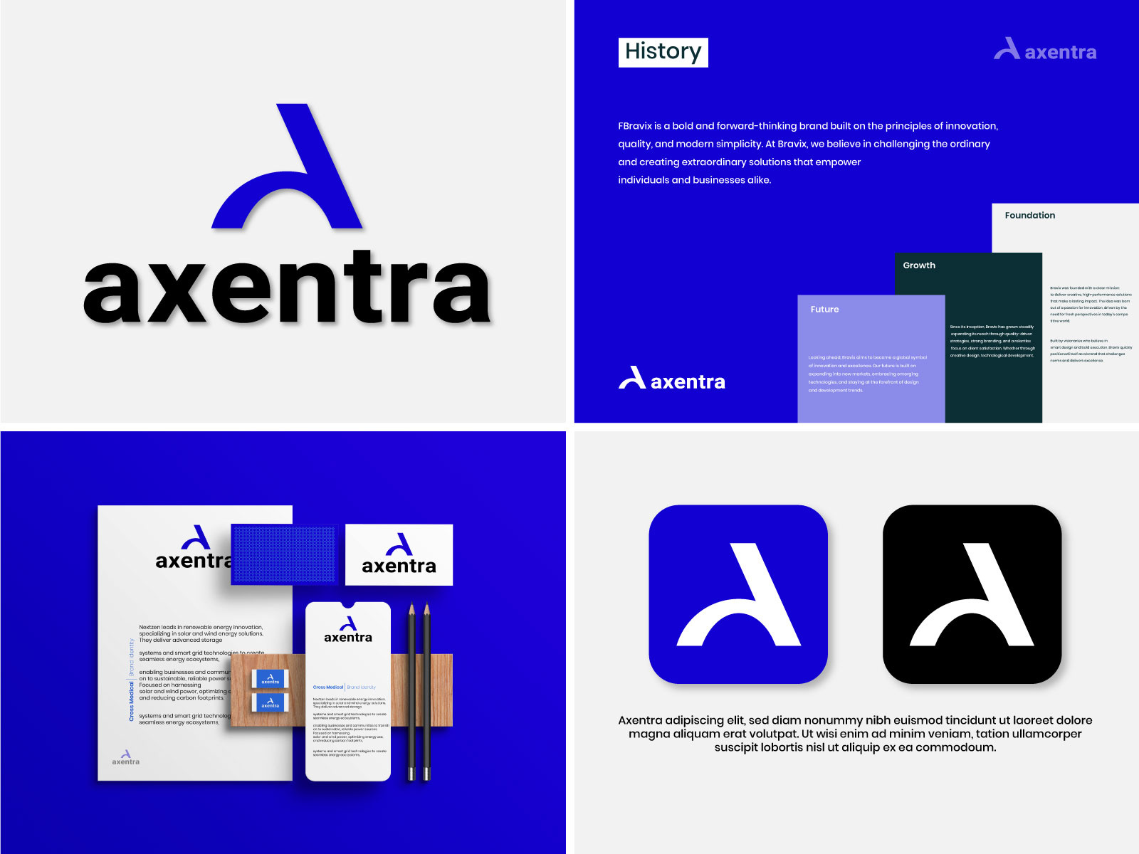 Example of Modern Unique Letter Logo Design