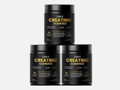 Product packaging label design black bottle design energy food graphic design gym label label design marketing packaging packaging design packaging label pouch product sticker supplement vitamin