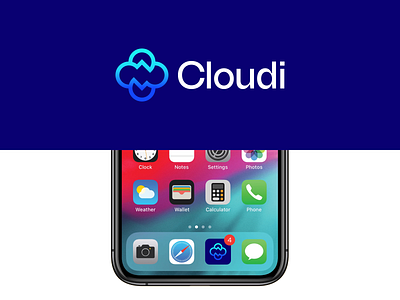 Cloudi — a sleek, modern logo concept bold brand brand identity branding cloudi design graphic design icon identity illustration logo logo design logo mark minimal modern p logo s logo typography ui vector
