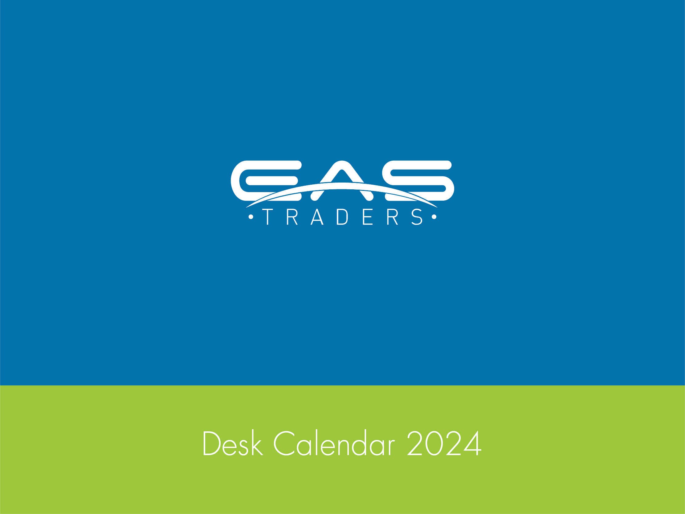 EAS Traders – Logo & 2024 Desk Calendar 2024 calendar desk calendar desk calendar 2024 eas eas traders graphic design logo mdmeeranqa template trading wooden stand