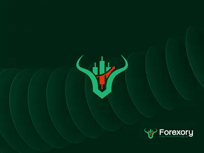 Forex Trading Logo Design and Brand Identity – Bull & Chart bold branding brand identity. brand style guide brand style guides branding crypto logo design fintech branding forex logo branding graphic design green logo illustration investing symbol logo logo and branding logo design modern logo professional logo trading identity typography