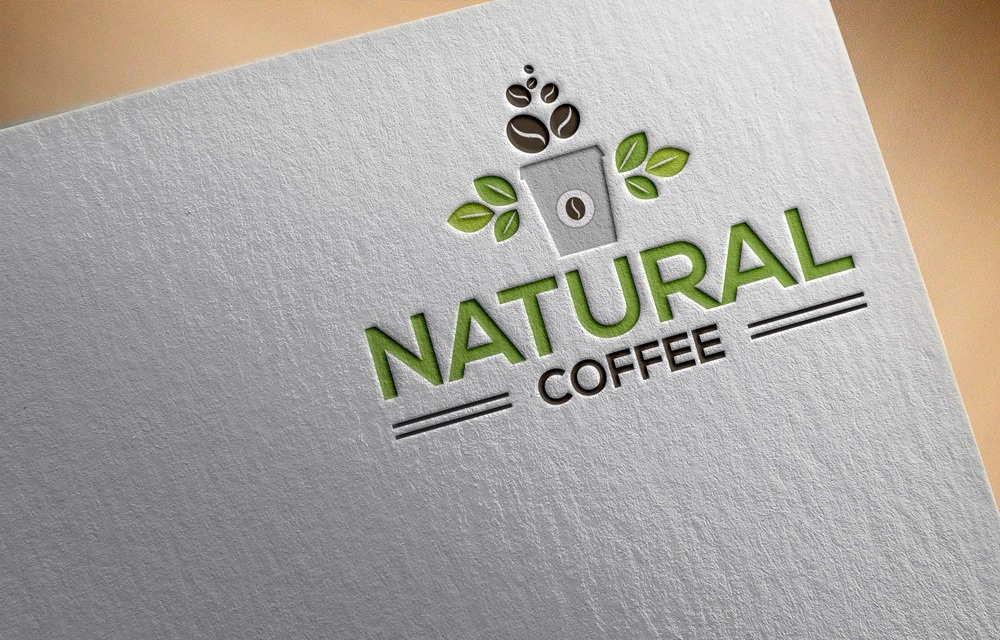 natural coffe logo athletic branding coffe logo creative design graphic design logo logo and brand identity logo design logo designer logo expert vector vector logoi