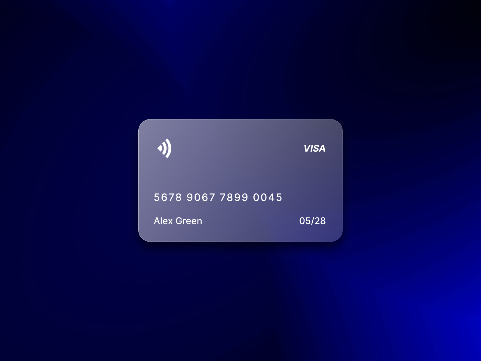 Daily UI - Day 6 card design creative daily ui dailyuidesign debit card design design figma ui uidesign uiux
