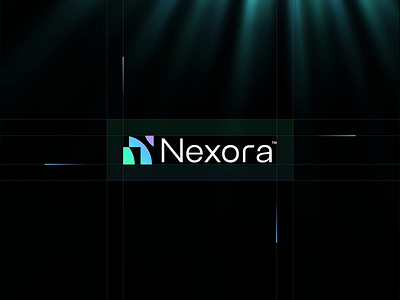 Logo Design & Branding for Crypto Investment Platform - Nexora™ abstract logo blockchain branding brand guidelines brand identity brand strategy crypto branding digital asset branding digital wallet design financial technology fintech design futuristic design gradient logo investment platform branding logo design minimalist branding modern logo nexora branding tech branding uiux branding visual identity