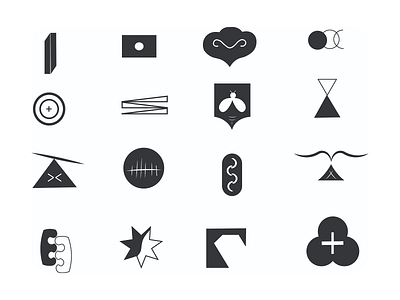 Abstract icon shapes abstractlogo branding creativeprocess creatives graphic design grid illustrator logo material designs minimaldesign shapes symboldesign ui vectorart