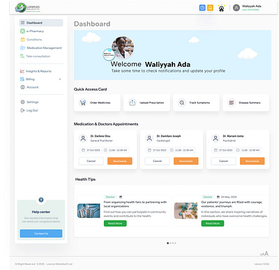 Teleconsultation Ui Design medical ui phamacy uiux