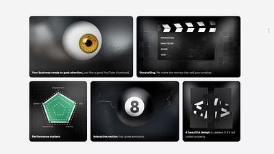 interactive Rive animation of bento grid bento bentocard bentogrid landingpage motion graphics rive riveanimation