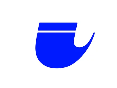 I logo blue brand business company custom graphic design letter logo logo design logodesign logopresentation logotype minimal minimalist simple symbol