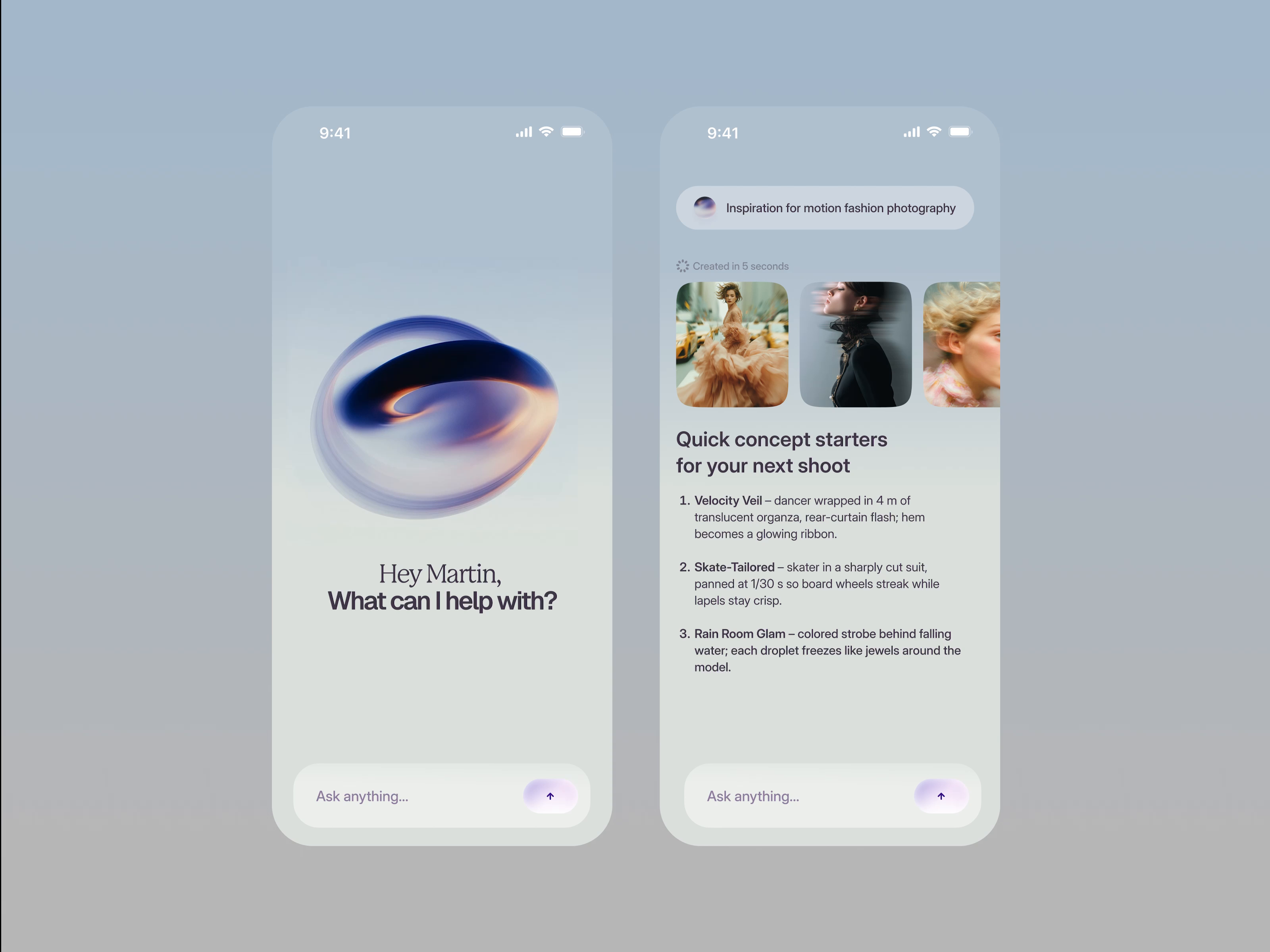 Example of AI Chat - Exploration