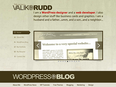 web comp + custom WordPress theme branding development graphic design logo ui ux wordpress