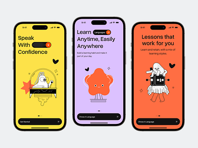 Speak a New Language Daily App appconcept appdesigner appinterface appu appux cleanui dailyui dribbbleinspiration educationalapp languageapp languagelearningapp learnlanguages minimaldesign mobileappdesign mobiledesign modernapp onboardingdesign uidesigner uiuxdesign uxinspiration