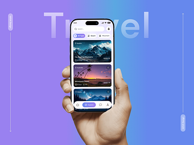 Travel Planning and Exploration Mobile app adventureapp app design clean design creativedesign dribbbledesign exploration app mobile app mordern design populer design product design tourguideapp tourismtech travel app travel planner travel tools traveltech tripplanner app uiux design ux inspration vacationplanner
