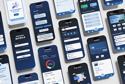 Kharcha Fintech App app figma fintech mobile app prototyping ui ui screens