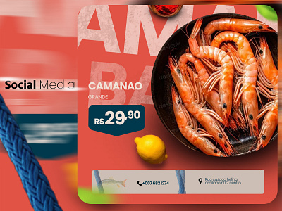 Social Media Post adobe hotoshop designer food post graphic design graphics design social media ui