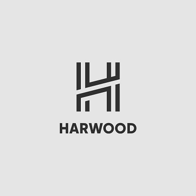 HARWOOD branding harwood logo design rev pop