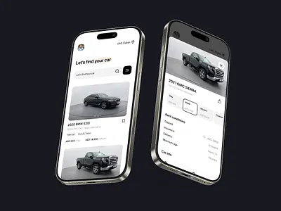 Car rental app bookingapp car rental carapp dailyui dubai minimaldesign mobiledesign mobileui productdesign rentalapp uae uiux uxflow visualhierarchy