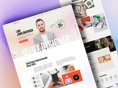 Personal Portfolio Website Design agency creative cv designer home page landing page minimal personal portfolio personal projects portfolio professional resume uiui designer uiux user interface web design website design