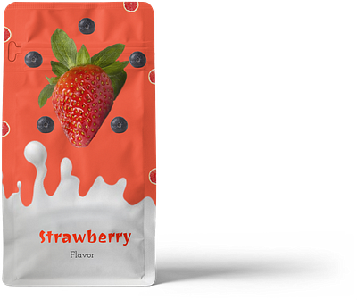 Strawberry Zipper Bag