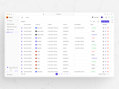 🧾 Invoice Generator UI — Clean, Modular, and Adaptable b2b design system invoice ui product designing ui ux web app design