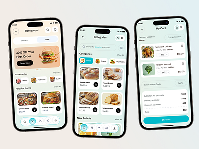 Grocery Delivery App UI/UX app design app ui delivery app design e commerce food delivery fresh food grocery delivery app grocery market grocery store groceryapp grocerydelivery mobile mobile app mobile app design mobile app ui mobile design online store ui ui ux design