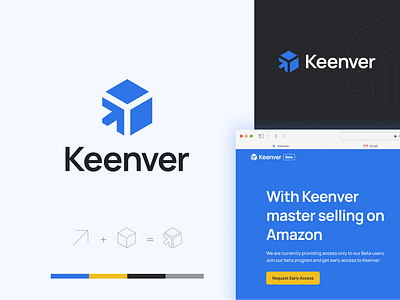 Keenver App branding in progress branding graphic design keenver logo