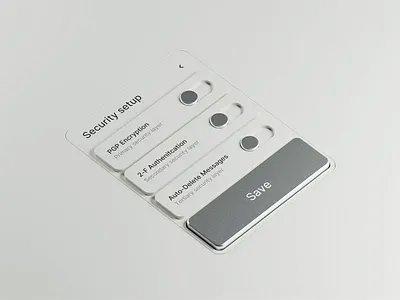 Locked Up 3d 3d animation blender blender3d button illustration isometric isometric illustration security switch toggle