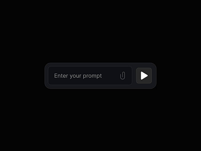 Deep Search AI ai animation dark mode minimal motion graphics product search ui