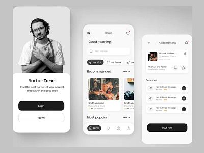 Multiple Page Redesign for Barber Site (Wix) web designer wix
