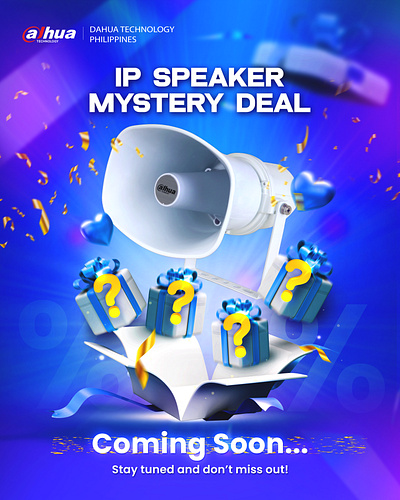 Deal poster clean design motion graphics