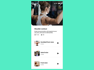 Workout of the day #DailyUI 062 design ui ui design uiux uiux design user interface
