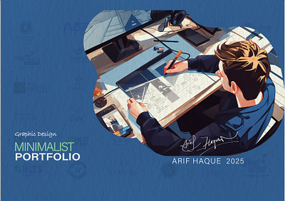 ARIF HAQUE PORTFOLIO 2025 graphic design illustration logo design