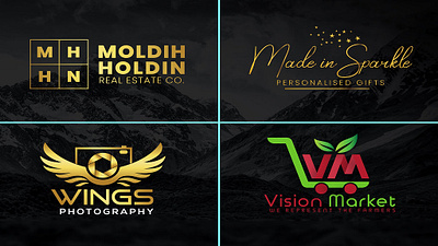 luxury real estate logo design | modern signature logo athletic branding creative design graphic design illustration logo logo design process luxury logo photography logo real estate logo signature logo vector