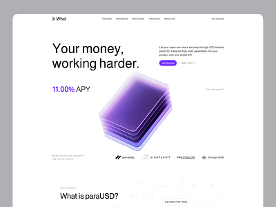 Crypto Landing Page | Web3 crypto crypto landing page crypto uiux cryptocurrency finance fintech landing page design web design web3 web3 landing page