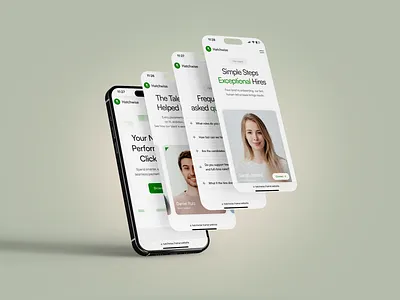 🎯 Hatchwise – Talent Hiring Platform branding design edtech hiring landing logo minimal mobile mobile landing page mockup portfolio responsive ui ui design ui inspiration uiux ux webdesign