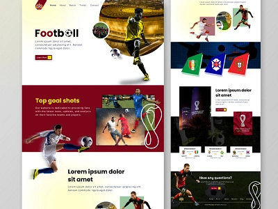 Football landing page attractiveui bbc football design fifa football football analysis website football today goat home page landing landing page scores sport website sports kit sportwebsitwe trending ucl ui uiux websitedesign