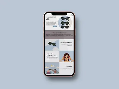 Mobile Landing Page - Anna Ann design illustration ui