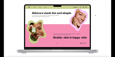 GoodSkin - Capstone Project Skincare Website app design ecommerce skincare ui ux website
