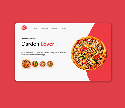 UI DESIGN L1 figma graphic design pizza prototyping ui uiuxdesign webdesign