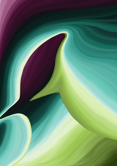 Dolphin abstract digital painting dolphin