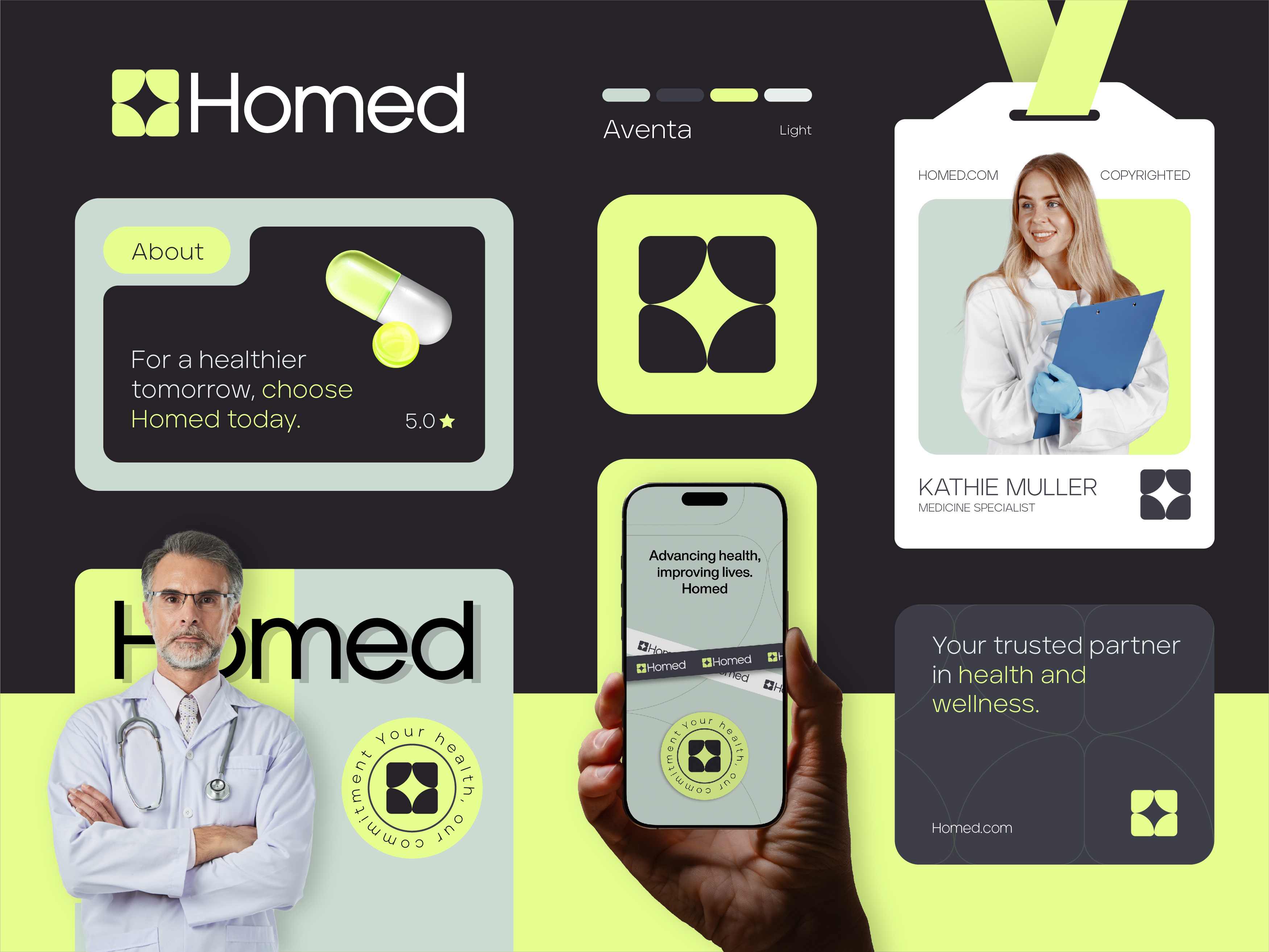 Example of Logo Design | Branding Kit & Identity