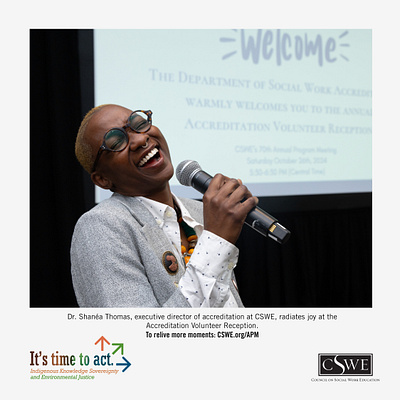 CSWE Post-Conference campaign social media posts campaigns design instagram social media