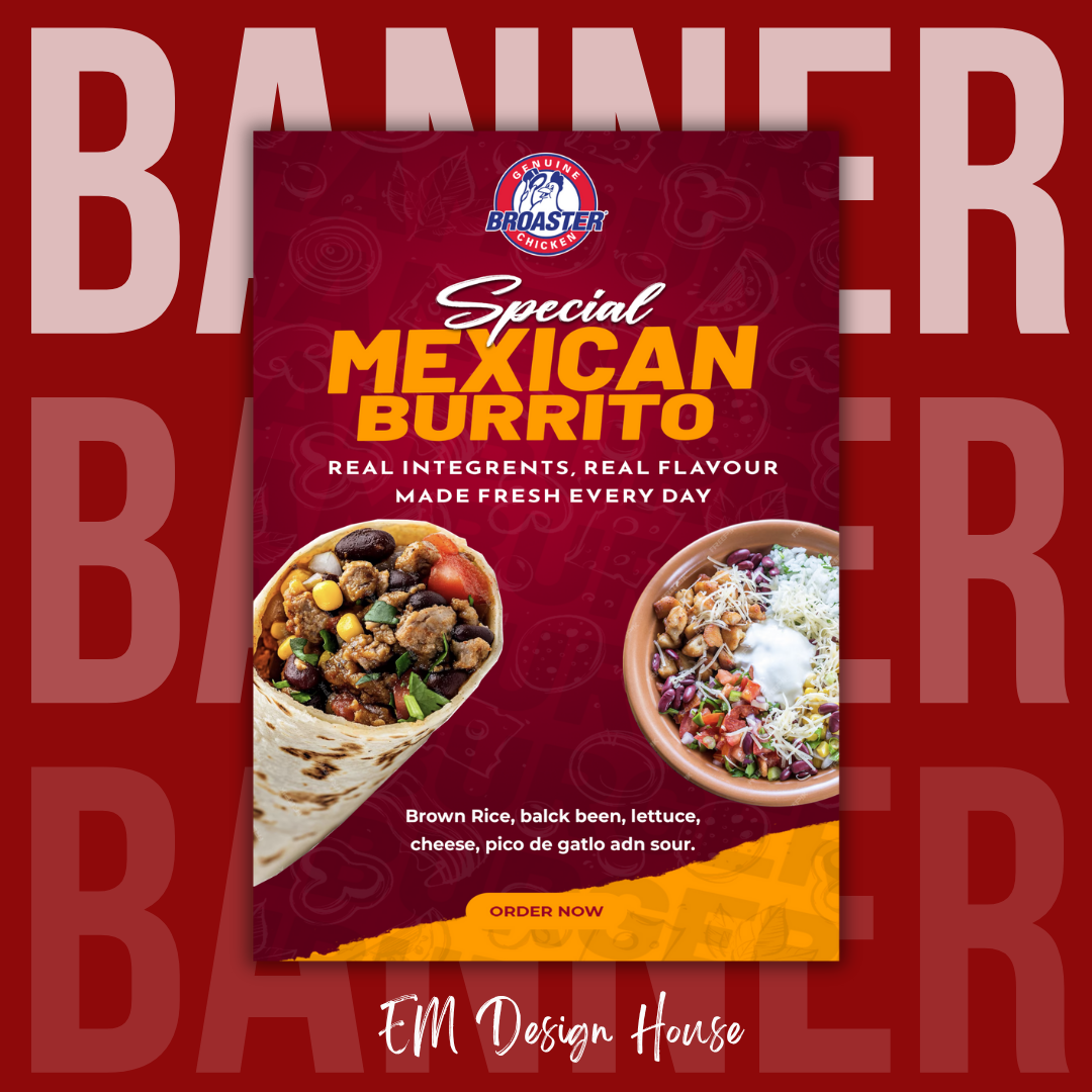 Example of Food Menu Design