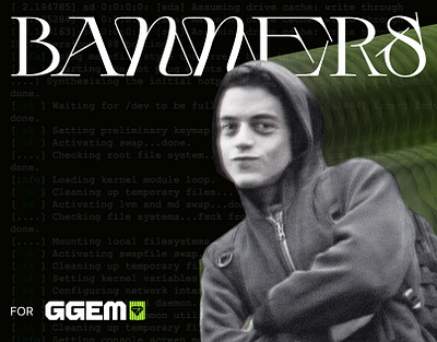 Series of media banners for gaming platform with a Web3 | GGEM banner dynamic graphic design social media web3